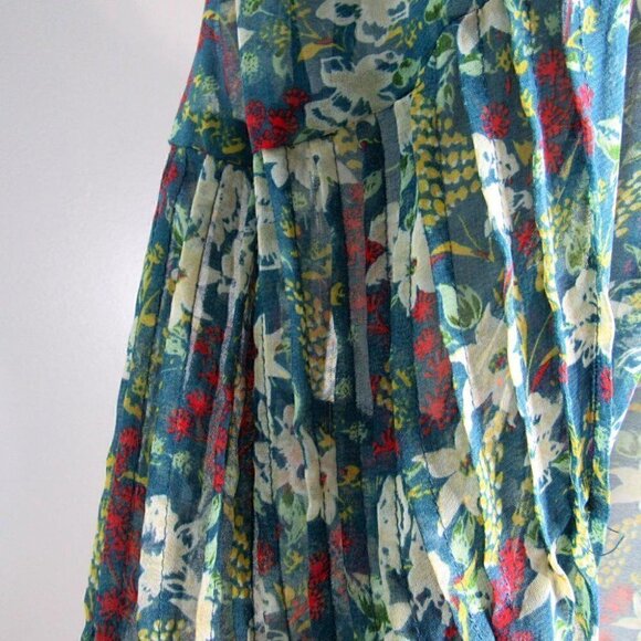 Pins & Needles Sheer BohoFloral Top - Picture 2 of 6